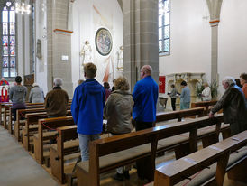 Bonifatiusandacht mit Weihbischof Prof. Dr. Karlheinz Diez in St. Crescentius (Foto: Karl-Franz Thiede)